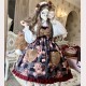 Christmas Teddy Sweet Lolita Style Dress JSK (DJ37)